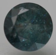 0.51 CARAT VIVID BLUE ROUND BRILLIANT NATURAL EARTH MINED LOOSE DIAMOND FOR RING 5.12MM *REAL IS RARE, REAL IS A DIAMOND