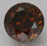 0.49 Carat Deep Brown SI2 Round Brilliant Natural EARTH MINED Loose Diamond 4.64mm *REAL IS RARE, REAL IS A DIAMOND