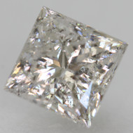 Certified 1.47 Carat G Color SI2 Princess Natural EARTH MINED Loose Diamond For Ring 6.09x6.03mm  *360 REAL VIDEO&IMAGES