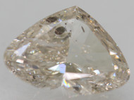 Certified 1.01 Carat TTL Brown SI2 Heart Natural EARTH MINED Loose Diamond 8.68x6.08mm *360 PROFESSIONAL VIDEO& IMAGES