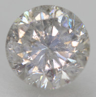 Certified 1.29 Carat H Color SI2 Round Brilliant Natural EARTH MINED Loose Diamond For Ring 6.67mm *360 VIDEO & IMAGES