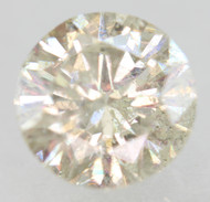 CERTIFIED 0.70 CARAT I COLOR SI2 ROUND BRILLIANT NATURAL EARTH MINED LOOSE DIAMOND FOR RING 5.74MM  *360 VIDEO & IMAGES