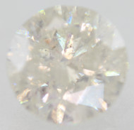 CERTIFIED 2.52 CARAT H COLOR SI3 ROUND BRILLIANT NATURAL EARTH MINED LOOSE DIAMOND FOR RING 8.31MM *360 VIDEO & IMAGES