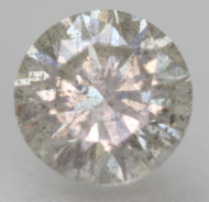 Certified 1.11 Carat I Color SI2 Round Brilliant Natural EARTH MINED Loose Diamond For Ring 6.53mm  *360 VIDEO & IMAGES