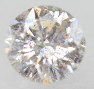 CERTIFIED 0.54 CARAT H COLOR SI2 ROUND BRILLIANT NATURAL EARTH MINED LOOSE DIAMOND FOR RING 5.24MM  *360 VIDEO & IMAGES
