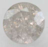 1.45 Carat Fancy Gray Round Brilliant Natural EARTH MINED Loose Diamond For Ring 6.85mm *360 PROFESSIONAL IMAGES & VIDEO
