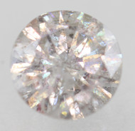 0.67 CARAT LIGHT SILVER SI3 ROUND BRILLIANT NATURAL EARTH MINED LOOSE DIAMOND FOR RING 5.61MM *360 REAL IMAGES & VIDEO