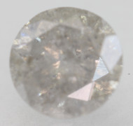 1.50 Carat Fancy Gray Round Brilliant Natural EARTH MINED Loose Diamond For Ring 7.14mm *360 PROFESSIONAL IMAGES & VIDEO