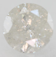 1.25 Carat F Color Round Brilliant Natural EARTH MINED Loose Diamond For Jewelry 6.93mm *360 PROFESSIONAL IMAGES & VIDEO
