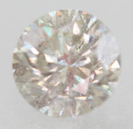 0.67 CARAT TTL BROWN SI2 ROUND BRILLIANT NATURAL EARTH MINED LOOSE DIAMOND 5.41MM *360 PROFESSIONAL IMAGES & VIDEO