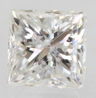 0.48 CARAT D COLOR SI2 PRINCESS NATURAL EARTH MINED LOOSE DIAMOND FOR JEWELRY 4.14X4.12MM *360 REAL IMAGES & VIDEO
