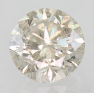 0.55 CARAT K COLOR SI1 ROUND BRILLIANT NATURAL EARTH MINED LOOSE DIAMOND FOR JEWELRY 5.11MM *360 REAL IMAGES & VIDEO