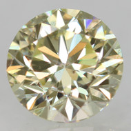 0.24 CARAT LIGHT YELLOW VS2 ROUND BRILLIANT NATURAL EARTH MINED LOOSE DIAMOND 3.88MM *360 PROFESSIONAL IMAGES & VIDEO