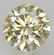 0.27 CARAT FANCY YELLOW VS1 ROUND BRILLIANT NATURAL EARTH MINED LOOSE DIAMOND 4.12MM *360 PROFESSIONAL IMAGES & VIDEO