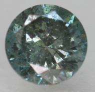 0.46 CARAT VIVID BLUE SI2 ROUND BRILLIANT NATURAL EARTH MINED LOOSE DIAMOND 4.69MM *360 PROFESSIONAL IMAGES & VIDEO