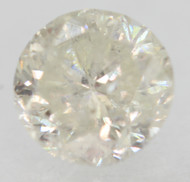 0.56 CARAT I COLOR SI3 ROUND BRILLIANT NATURAL EARTH MINED LOOSE DIAMOND FOR JEWELRY 4.95MM *360 REAL IMAGES & VIDEO