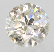0.36 CARAT I COLOR SI2 ROUND BRILLIANT NATURAL EARTH MINED LOOSE DIAMOND FOR JEWELRY 4.54MM *360 REAL IMAGES & VIDEO