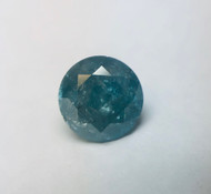 0.49 CARAT VIVID BLUE ROUND BRILLIANT NATURAL EARTH MINED LOOSE DIAMOND FOR JEWELRY 4.97MM *REAL IS RARE, IS DIAMOND