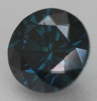 0.30 CARAT DEEP BLUE SI2 ROUND BRILLIANT NATURAL EARTH MINED LOOSE DIAMOND 4.34MM *REAL IS RARE, REAL IS A DIAMOND