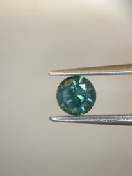 0.33 CARAT BLUE GREEN SI2 ROUND BRILLIANT NATURAL EARTH MINED LOOSE DIAMOND 4.35MM *REAL IS RARE, REAL IS A DIAMOND