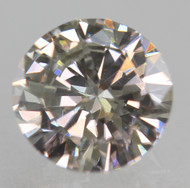 Certified 0.55 Carat Fancy Gray VVS2 Round Brilliant Natural EARTH MINED Loose Diamond 5.44mm  *360 REAL IMAGES & VIDEO