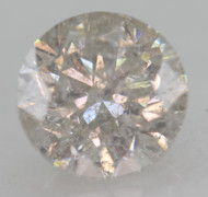 Certified 1.52 Carat H Color SI3 Round Brilliant Natural EARTH MINED Loose Diamond For Jewelry 7.09mm  *360 PICS & VIDEO