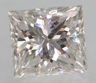 CERTIFIED 0.64 CARAT E COLOR VVS2 PRINCESS NATURAL EARTH MINED LOOSE DIAMOND FOR RING 4.76X4.37MM  *360 IMAGES & VIDEO