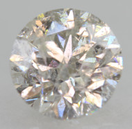 CERTIFIED 1.38 CARAT H COLOR SI2 ROUND BRILLIANT NATURAL EARTH MINED LOOSE DIAMOND FOR JEWELRY 6.81MM  *360 PICS & VIDEO