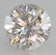 CERTIFIED 2.51 CARAT F COLOR SI1 ROUND BRILLIANT NATURAL EARTH MINED LOOSE DIAMOND FOR RING 8.69MM  *360 IMAGES & VIDEO