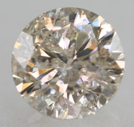 0.50 Carat K Color Round Brilliant Natural EARTH MINED Loose Diamond For Jewelry 4.98mm *360 PROFESSIONAL IMAGES & VIDEO