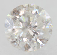 CERTIFIED 0.62 CARAT E COLOR SI2 ROUND BRILLIANT NATURAL EARTH MINED LOOSE DIAMOND FOR RING 5.32MM  *360 VIDEO & IMAGES