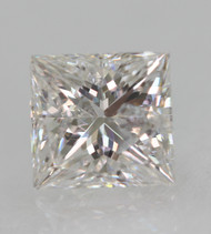 Certified 0.58 Carat E Color SI2 Princess Natural EARTH MINED Loose Diamond For Ring 4.67x4.44mm *360 IMAGES & VIDEOS