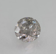 Certified 1.45 Carat Fancy Gray Round Brilliant Natural EARTH MINED Loose Diamond 6.87mm *360 REAL IMAGES & VIDEOS