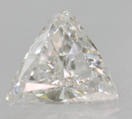Certified 0.57 Carat D Color SI1 Triangle Natural EARTH MINED Loose Diamond For Ring 6.15x6.03mm *360 IMAGES & VIDEOS