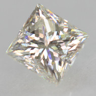 CERTIFIED 0.57 CARAT H COLOR VVS2 PRINCESS NATURAL EARTH MINED LOOSE DIAMOND FOR RING 4.29X4.2MM *360 IMAGES & VIDEOS