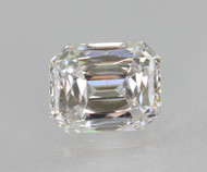 Certified 0.52 Carat D Color VS1 Modified Emerald Natural EARTH MINED Loose Diamond 5.1x4.12mm  *360 IMAGES & VIDEOS