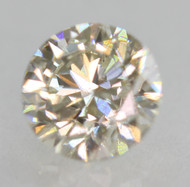 0.41 CARAT J COLOR VVS2 ROUND BRILLIANT NATURAL EARTH MINED LOOSE DIAMOND FOR JEWELRY 4.58MM *360 REAL IMAGES & VIDEO