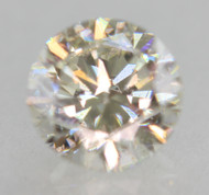 0.40 CARAT J COLOR VVS2 ROUND BRILLIANT NATURAL EARTH MINED LOOSE DIAMOND FOR JEWELRY 4.6MM *360 REAL IMAGES & VIDEO