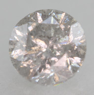 1.00 Carat Light Gray Round Brilliant Natural EARTH MINED Loose Diamond 6mm *360 PROFESSIONAL IMAGES & VIDEO