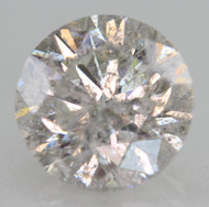 CERTIFIED 3.02 CARAT H COLOR SI2 ROUND BRILLIANT NATURAL EARTH MINED LOOSE DIAMOND FOR JEWELRY 8.98MM  *360 PICS & VIDEO