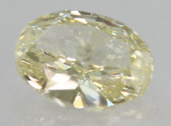 Certified 0.67 Carat Fancy Yellow SI1 Oval Natural EARTH MINED Diamond 6.46x4.89mm *360 PROFESSIONAL IMAGES & VIDEOS