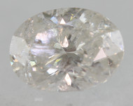 Certified 0.69 Carat F Color SI2 Oval Natural EARTH MINED Loose Diamond For Ring 6.25x4.68mm  *360 REAL IMAGES & VIDEOS