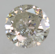 Certified 0.84 Carat I Color SI2 Round Brilliant Natural EARTH MINED Loose Diamond For Ring 6.24mm *360 IMAGES & VIDEOS