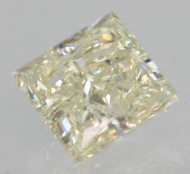CERTIFIED 0.67 CARAT J COLOR VVS2 PRINCESS NATURAL EARTH MINED LOOSE DIAMOND FOR RING 4.85X4.56MM  *360 IMAGES & VIDEOS