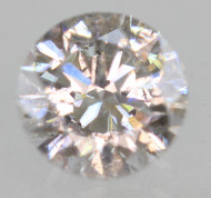 CERTIFIED 0.53 CARAT FANCY SILVER VS2 ROUND BRILLIANT NATURAL EARTH MINED DIAMOND 5.19MM  *360 REAL IMAGES & VIDEOS