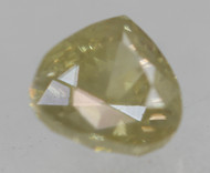 0.40 Carat Fancy Yellow SI2 Modified Pear Shape Natural EARTH MINED Loose Diamond 4.46X4.15mm *360 REAL IMAGES & VIDEO