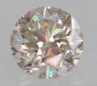 0.38 CARAT J COLOR VVS2 ROUND BRILLIANT NATURAL EARTH MINED LOOSE DIAMOND FOR RING 4.4MM *360 REAL IMAGES & VIDEO