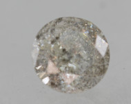 0.57 Carat K Color Round Brilliant Natural EARTH MINED Loose Diamond For Jewelry 5.27mm *360 PROFESSIONAL IMAGES & VIDEO