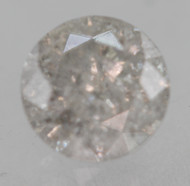 0.82 Carat Light Silver Round Brilliant Natural EARTH MINED Loose Diamond 5.88mm *360 PROFESSIONAL IMAGES & VIDEO