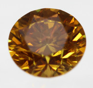 0.06 Carat Fancy Orange VS2 Round Brilliant Natural MINED Loose Diamond 2.42mm *REAL IS RARE, REAL IS A DIAMOND